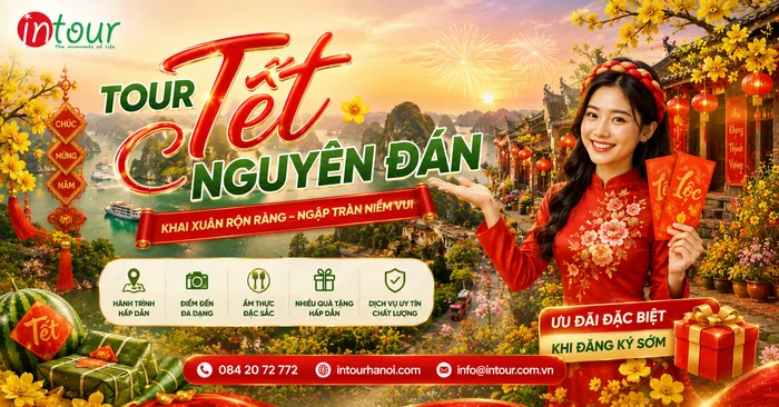 Tour Tết Hà Nội Đà Nẵng 5 Ngày 4 Đêm:  Hội An - Bà Nà - Huế - Phong Nha Trọn Gói Năm 2027